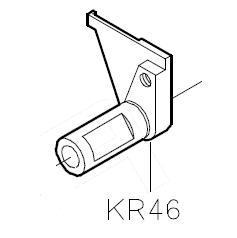 Колодка нижнего ножа KR46 (original)