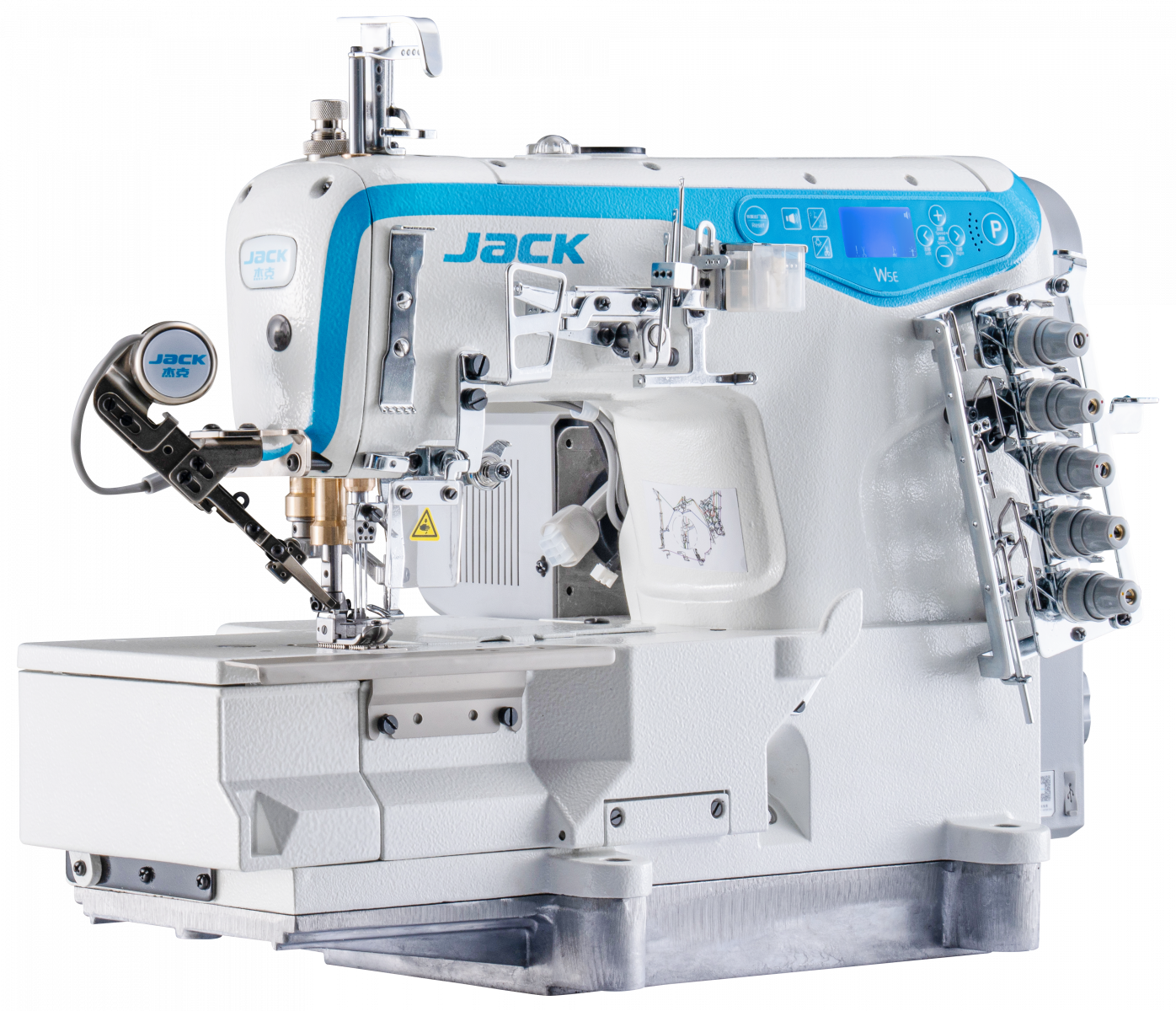 Промышленная швейная машина Jack W5E-UT-01GB/Z (6,4 мм) комплект